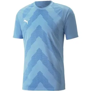Puma TEAMGLORY JERSEY Pánske futbalové tričko, modrá, veľkosť #5149369