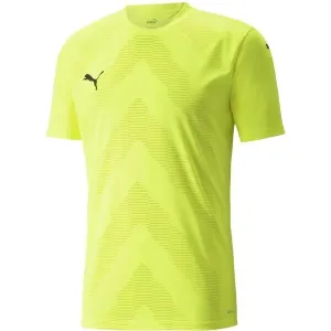 Puma TEAMGLORY JERSEY Pánske futbalové tričko, žltá, veľkosť #5150541