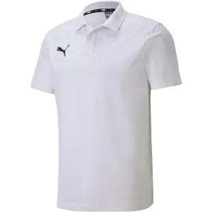 Puma TEAMGOAL 23 CASUALS POLO Pánske tričko, biela, veľkosť #5448558