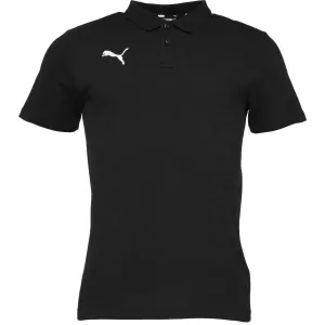 Puma TEAMGOAL 23 CASUALS POLO Pánske tričko, čierna, veľkosť #8472121