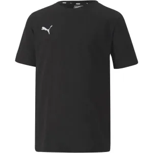 Puma TEAMGOAL 23 CASUALS TEE JR Chlapčenské tričko, čierna, veľkosť #8634471