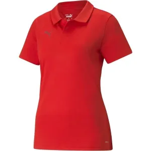 Puma TEAMLIGA SIDELINE POLO Dámske tričko, červená, veľkosť #8982903
