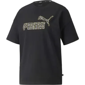 Puma WINTERIZED TEE Dámske tričko, čierna, veľkosť