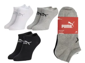 Puma 3001 Basic Sneaker A'3 3-pack Kotníkové ponožky #4850918