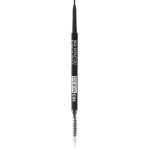 PUPA Milano Automatická ceruzka na obočie s hrebienkom (High Definition Eyebrow Pencil) 0,9 g 004 Extra Dark