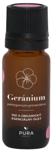Pura product Geránium 100% Organický esenciálny olej 10 ml