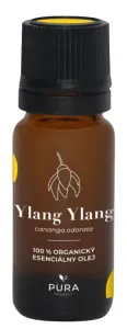 Pura product Ylang Ylang 100% Organický esenciálny olej 10 ml