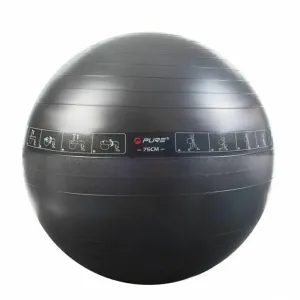 Pure 2 Improve Exercise Ball Čierna 75 cm