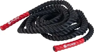 Pure2Improve Lano na cvičenie P2I Battle Rope 1,5 palca x 9 m varianta: čierna