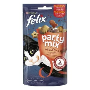 FELIX PARTY MIX kapsičky pre mačky Mixed grill 8x60g