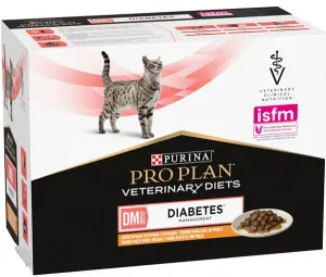 Purina VD Feline - DM Diabetes Manag. Chicken kapsičky pre mačky 10x85g