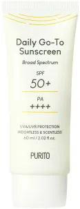 PURITO Pleťový opaľovací krém Purito Daily Go-To SPF 50+ (Sunscreen) 60 ml