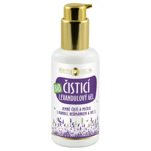 Purity Vision Lavender Bio Cleansing Gel 100 ml čistiaci gél unisex na mastnú pleť; na problematickú pleť s akné