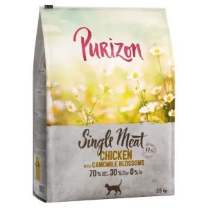 Purizon 3 x 2,5 kg - 10 % zľava - Single Meat kuracie s kvetmi harmančeka