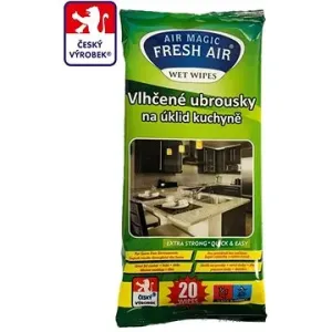 Fresh Air čistiace obrúsky na upratovanie kuchyne, 20 ks