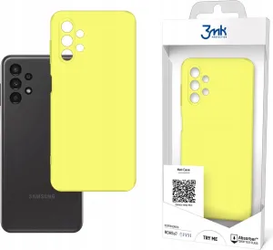 Zadný kryt 3mk Matt Case pre Samsung Galaxy A13, žltá 3MK472227
