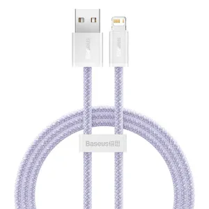 Baseus Glimmer USB-A/Lightning, 2.4A, 1m (purple)