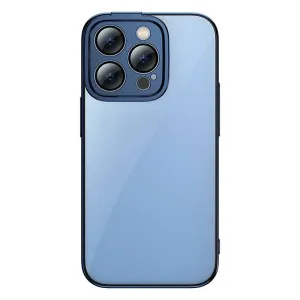 Baseus Glitter Case + Glass Apple iPhone 14 Pro Max (blue)