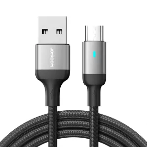 Cable Joyroom USB-A/microUSB 2.4A 1.2m black