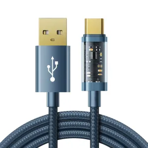 Joyroom USB/USB-C Cable 3A 1,2m blue (S-UC027A12)