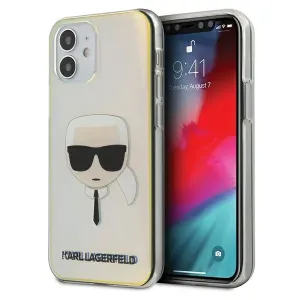 Karl Lagerfeld case for iPhone 12 Mini 5,4" KLHCP12SPCKHML multicolor hard case Iridescent Kar