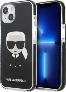 Karl Lagerfeld KLHCP13MTPEIKK Apple iPhone 13 hardcase black Iconik Karl