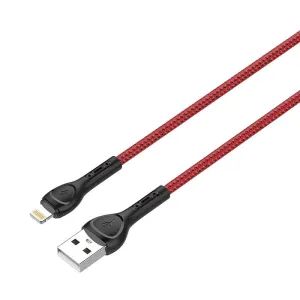LDNIO LS482 USB-A/Lightning Cable 2m (red)