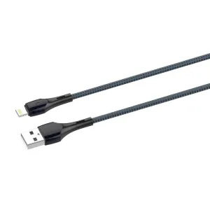 LDNIO LS521 USB-A/Lightning Cable 1m (gray-blue)