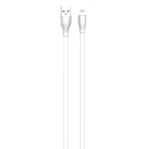 LDNIO LS553 USB-A/Lightning 2.1A, 2m (white)