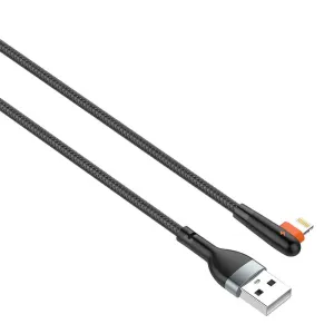 LDNIO LS561 USB-A/Lightning 2.4A, 1m (czarny)