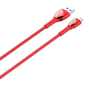 LDNIO LS661 USB-A/Lightning 30W cable, 1m red