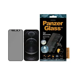 PanzerGlass E2E Microfracture Apple iPhone 12/12 Pro Case Friendly CamSlider Privacy Antibacterial black