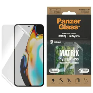 Ochranné sklo PanzerGlass Matrix UWF AB FP wA pre Samsung Galaxy S23 Plus, čierna 7319