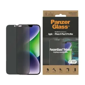 PanzerGlass Ultra-Wide Fit Apple iPhone 14 Plus/13 Pro Max Privacy Screen Protection Antibacterial P2773