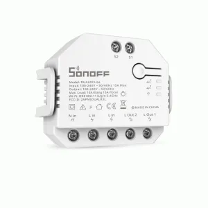 Sonoff Dual R3 Lite Šikovný prepínač Wi-Fi