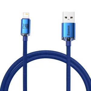 Baseus dátový kábel USB do Lightning 20W - 1,2m - Modrá KP25164