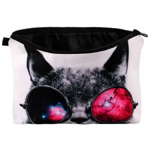 Kozmetická taška s mačkou v okuliaroch #9343342