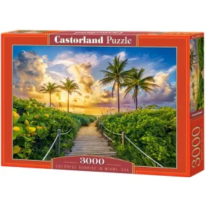 4776 Puzzle Castorland - Sunrise in Miami 3000 dielikov