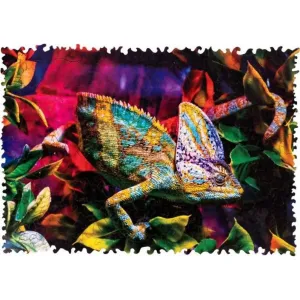 PUZZLER - Drevené Farebné Puzzle - Úžasný Chameleón