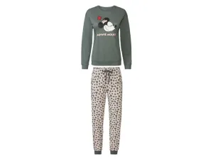 Dámske pyžamo (L (44/46), Minnie Mouse/zelená)