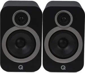 Q Acoustics 3030i Čierna Hi-Fi Regálový reproduktor
