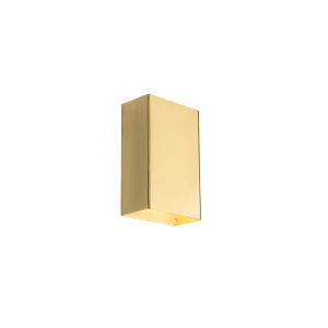 Moderná nástenná lampa zlatá - Otan S
