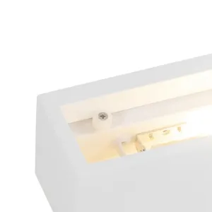 Moderné nástenné svietidlo biele - Santino Novo