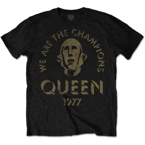 Queen tričko We Are The Champions Čierna XXL #2120413