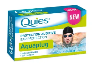 Quies AQUAPLUG Chrániče sluchu do vody 1x2ks