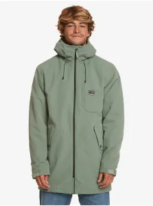 Men's Green Winter Jacket Quiksilver New Skyward - Men's