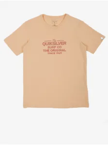 Orange Boys' T-Shirt Quiksilver - unisex