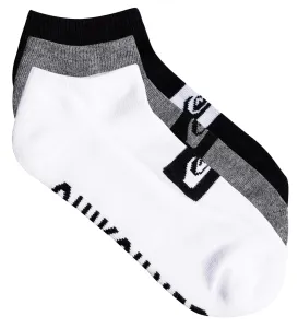 Quiksilver 3 ANKLE PACK SOCK M Pánske ponožky, čierna, veľkosť 40-45