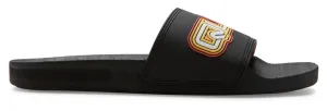 Quiksilver RIVI WORDMARK SLIDE II Pánske šľapky, čierna, veľkosť 45 #9284203