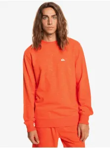 Orange Men's Sweatshirt Quiksilver Bayrise - Men #708535